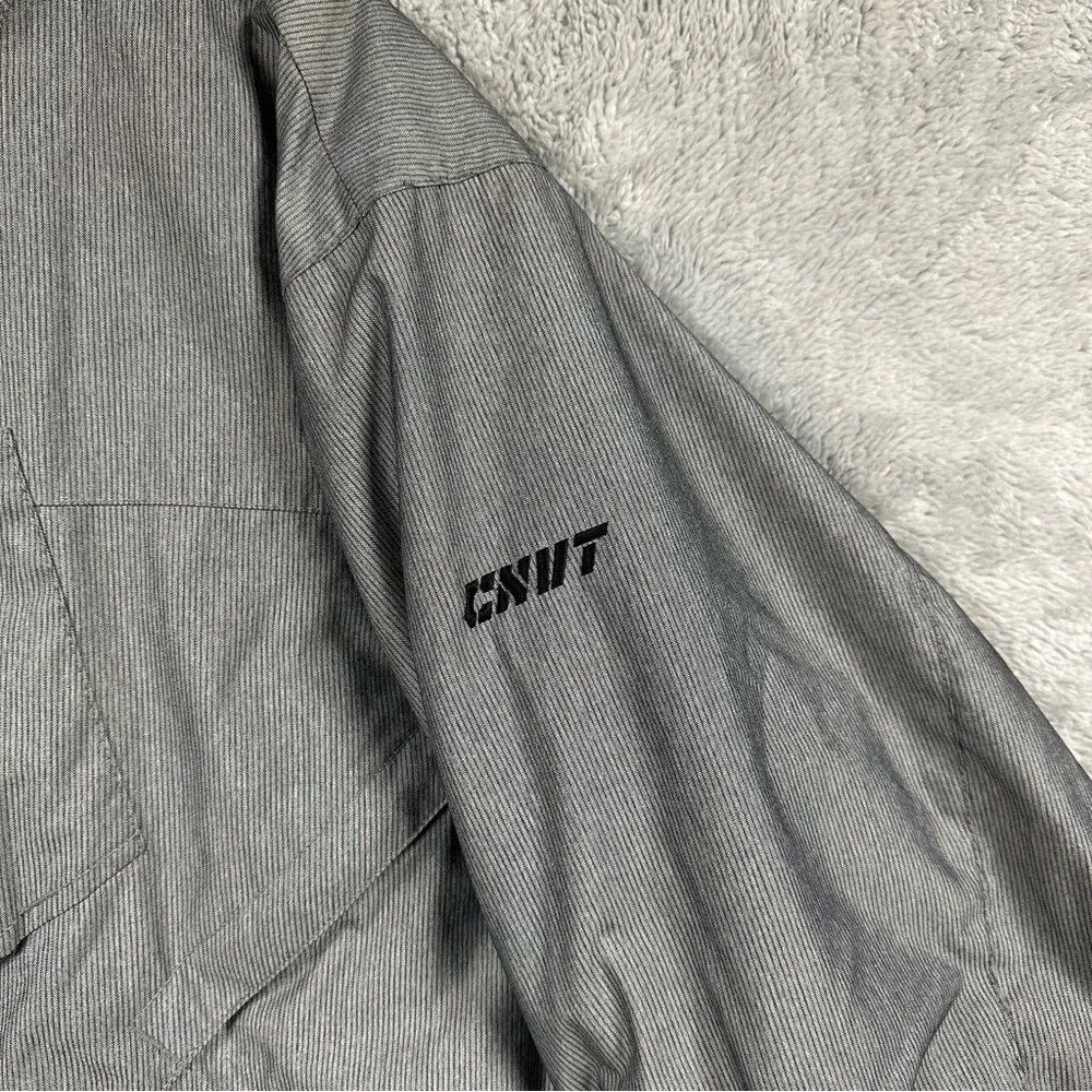 Columbia Convert Omni-Tech Gray Snowboard Jacket Men’s XL Waterproof Hooded